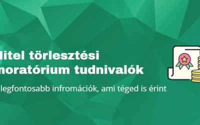 Hitel törlesztési moratórium tudnivalók