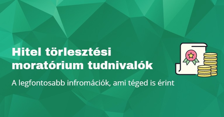 Hitel törlesztési moratórium tudnivalók